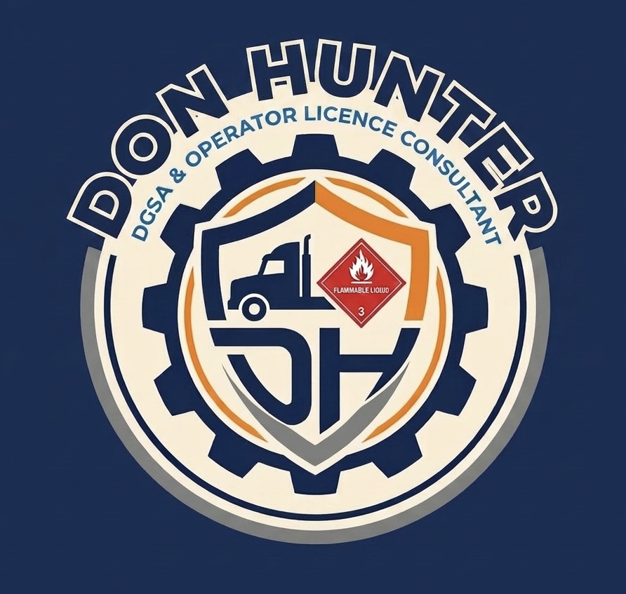 Don Hunter D.G.S.A. & Operator Licence Consultant